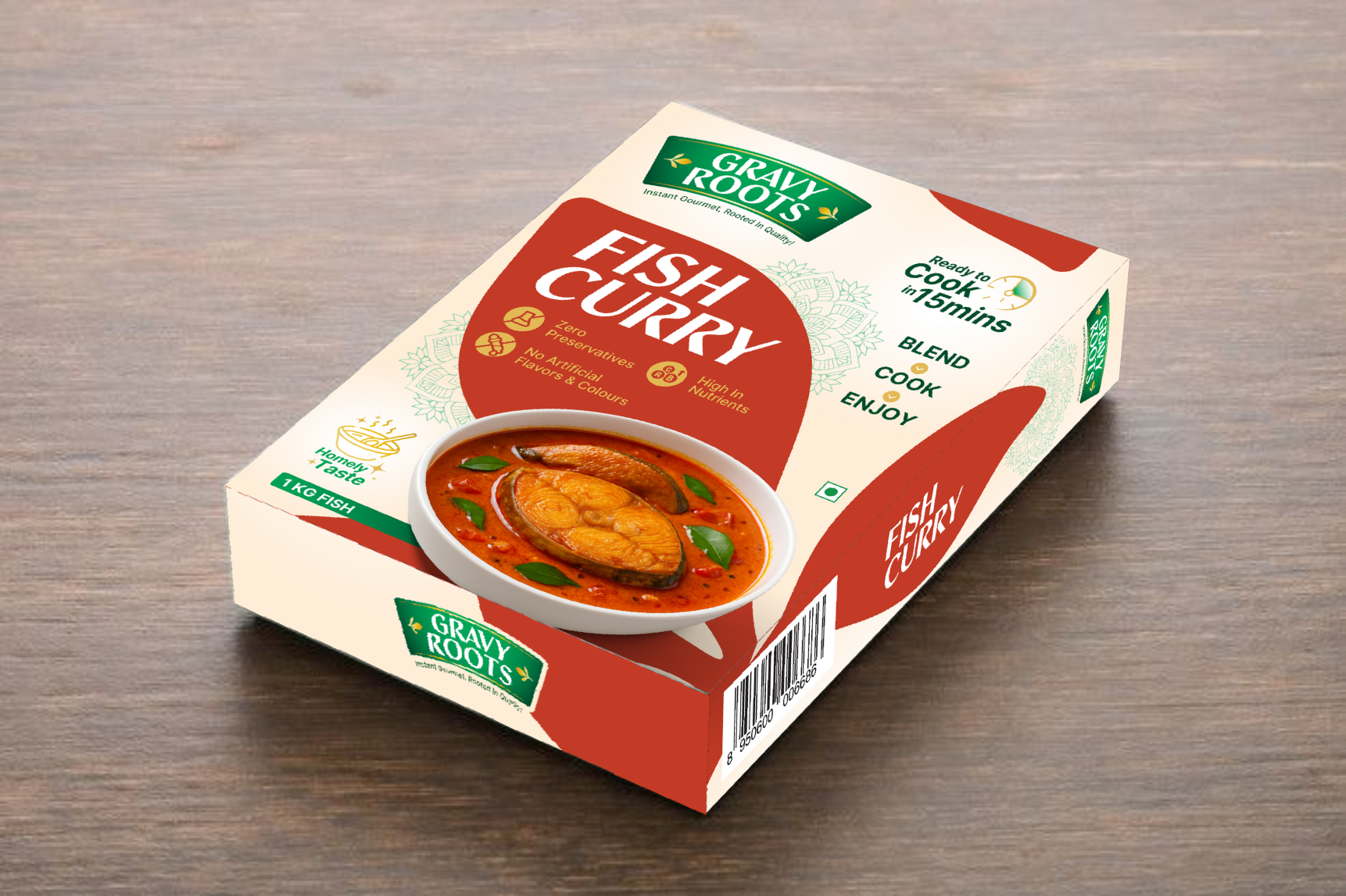 Gravy Roots Fish Curry Masala Blend – Ready-to-Mix