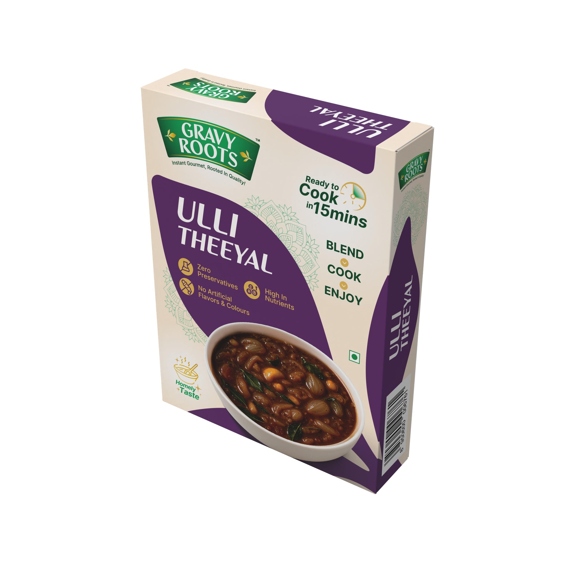 Gravy Roots Ullitheeyal Masala Blend – Ready-to-Mix