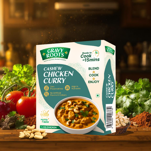 Gravy Roots Cashew Chicken Curry Masala Blend – Ready-to-Mix